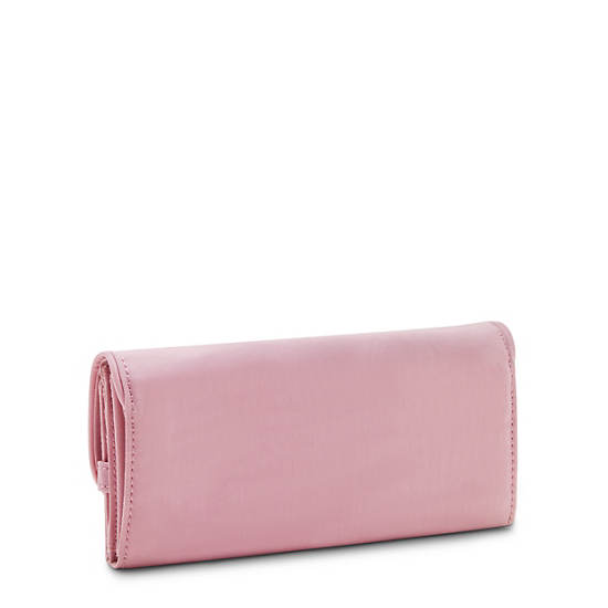 Kipling Money Land Snap Portefeuille Roze | BE 1795VR